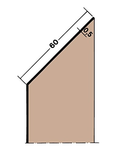 PVC páska č. 3325, šírka 60 mm