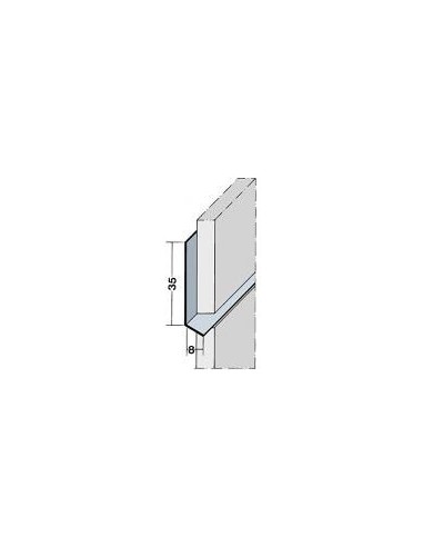 Joint profile horizontal Alu 9092 - 2.50 m | 4009230018768