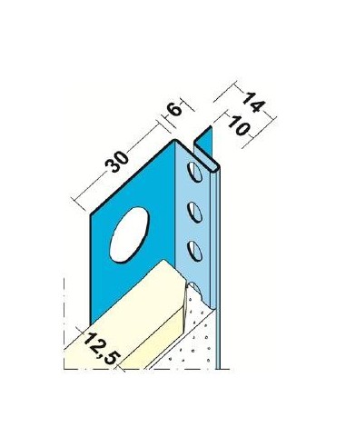 Connecting profile for dry lining. 1373 