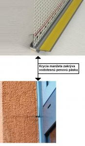 Apu lišta antracit s mriežkou